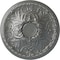 Ekena Millwork Tristan Ceiling Medallion (Fits Canopies up to 5 1/2"), Hand-Painted Silver, 26"OD x 3"P CM26TNSLS - alternate 1